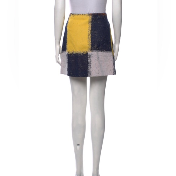 MARNI Colorblock Pattern Mini Skirt. Size Medium. Rare! - Picture 3 of 3